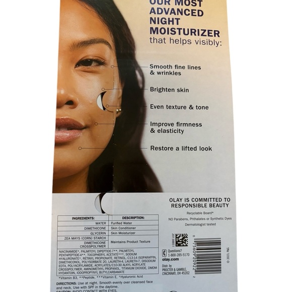 Olay Pro Advanced Retinol Complex Night Moisturizer - Picture 2 of 2